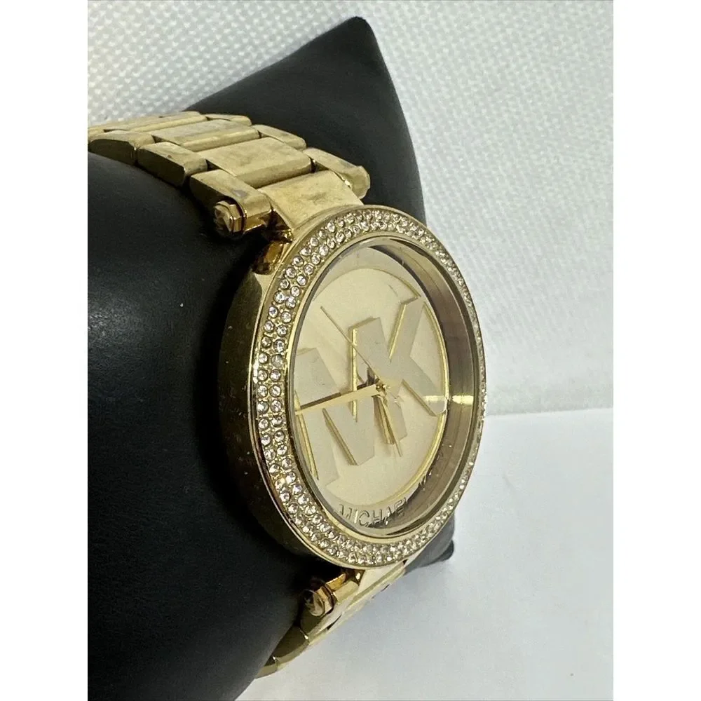 Michael Kors Parker MK5784 Women's Gold Stainless Steel Analog Dial Watch NUL17
